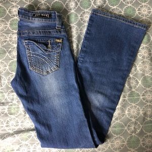 Red Rivet Jeans - Size 3